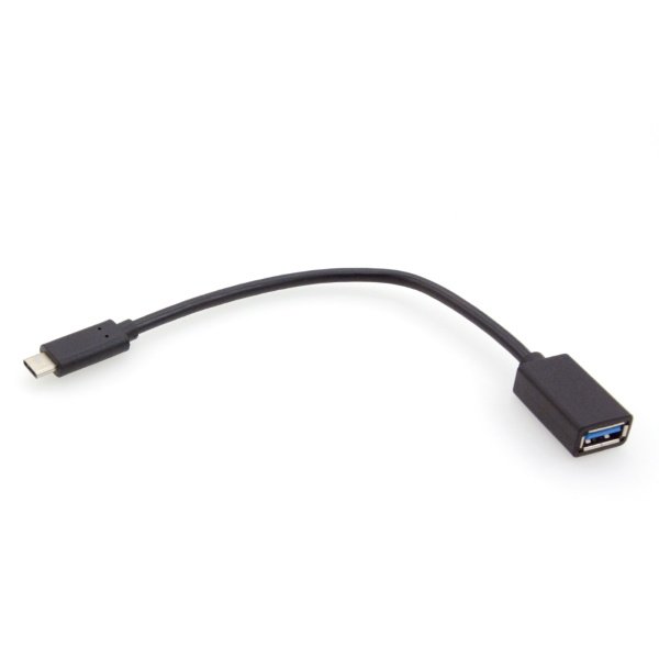 Cable adaptador MICROCONNECT USB 3.0 Type A hembra a USB Type C macho, 15cm, color negro (5RMND)