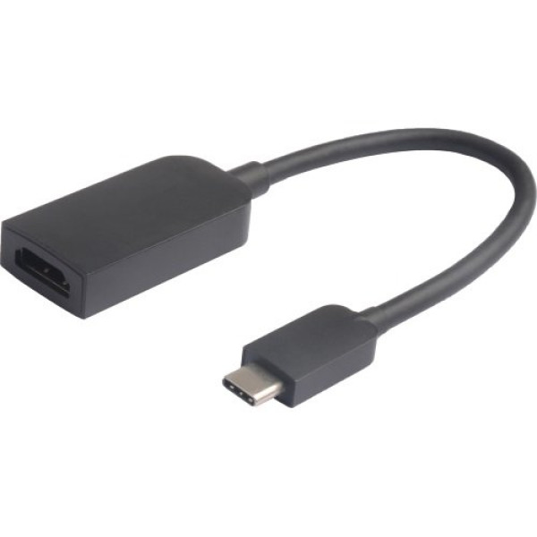 MicroConnect USB-C Macho a HDMI Hembra latiguillo 15cm, resolución vídeo hasta 4K a 30hHz MicroConnect USB-C Macho a HDMI Hembra latiguillo 15cm, resolución vídeo hasta 4K a 30hHz