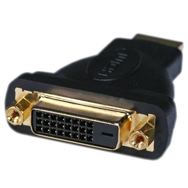 Adaptador vídeo V7 - HDMI Macho - DVI-D Hembra negro (adaptador compacto)