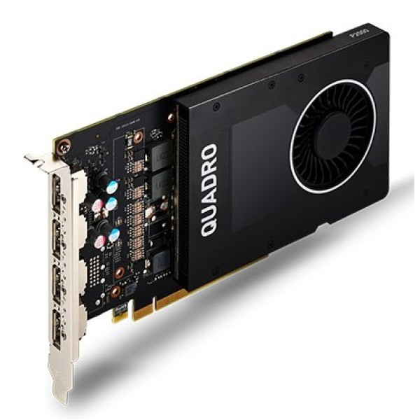 Tarjeta gráfica NVIDIA Quadro P2000 5GB GDDR5, PCIe 3.0 X16, 4 x DisplayPort, GPU Tarjeta gráfica NVIDIA Quadro P2000 5GB GDDR5, PCIe 3.0 X16, 4 x DisplayPort, GPU