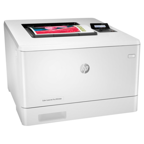 Impr.HP Color Ljet Pro M454dn A4 27/27pm, 600pp, 250+50h, Duplex, USB/Eth Impr.HP Color Ljet Pro M454dn A4 27/27pm, 600pp, 250+50h, Duplex, USB/Eth