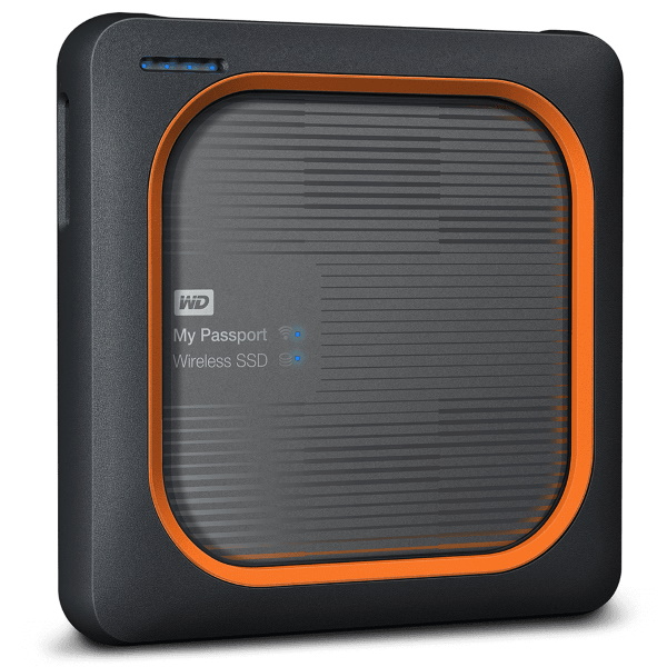 SSD WESTERN DIGITAL My Passport Wireless 250GB USB 3.0/WiFi 802.11ac Negro