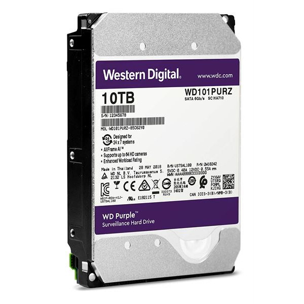 HDD PURPLE 10TB 3 5 7200 256MB 6GBS HDD PURPLE 10TB 3 5 7200 256MB 6GBS