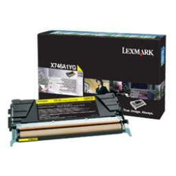 X746  X748   TONER AMARILLO RETORN
