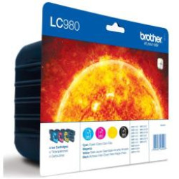 TINTAS LC980VALBP PACK 4 COLORES