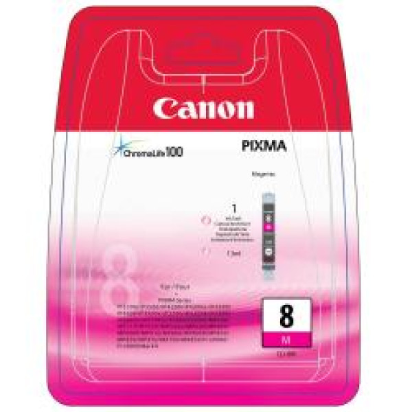 TINTA MAGENTA CLI-8 M BL SEG TINTA MAGENTA CLI-8 M BL SEG