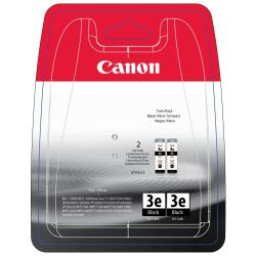 TINTA NEGRA BCI-3E PK 2 BL SEG