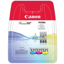 TINTA CLI-521 C/M/Y PACK CANON