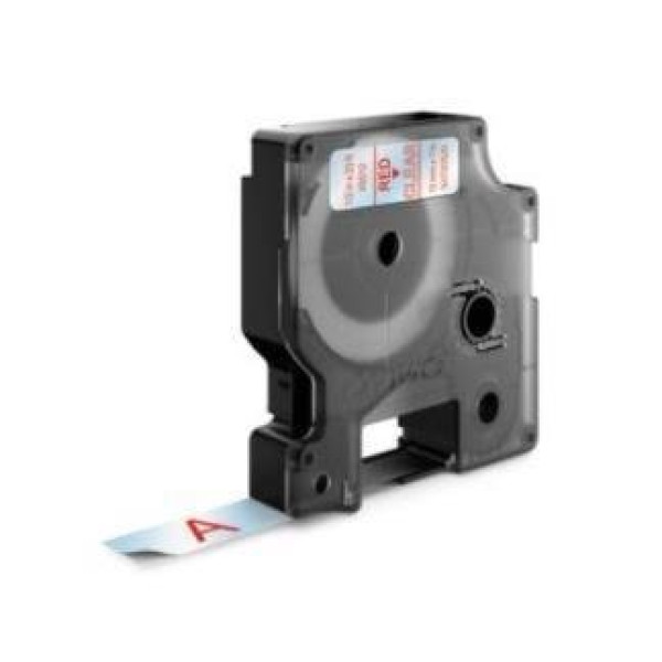 D1 - CINTAS DYMO 12MMX7M ROJ/TRANS D1 - CINTAS DYMO 12MMX7M ROJ/TRANS