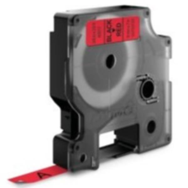 D1 - CINTAS DYMO 9MMX7M NEG/ROJO D1 - CINTAS DYMO 9MMX7M NEG/ROJO