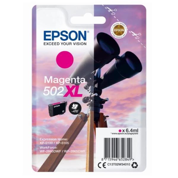 TINTA MAGENTA 502XL TINTA MAGENTA 502XL