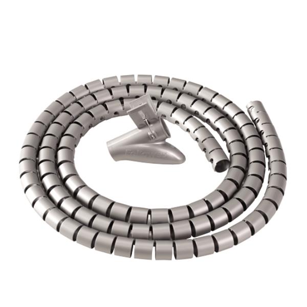 ORGANIZADOR CABLES CABLEZIP PLATA