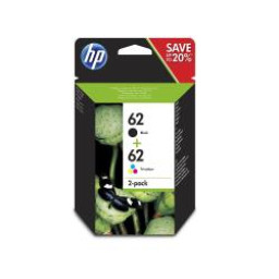 HP 62  COMBO2PACK BLACK-TRICOLOR BL