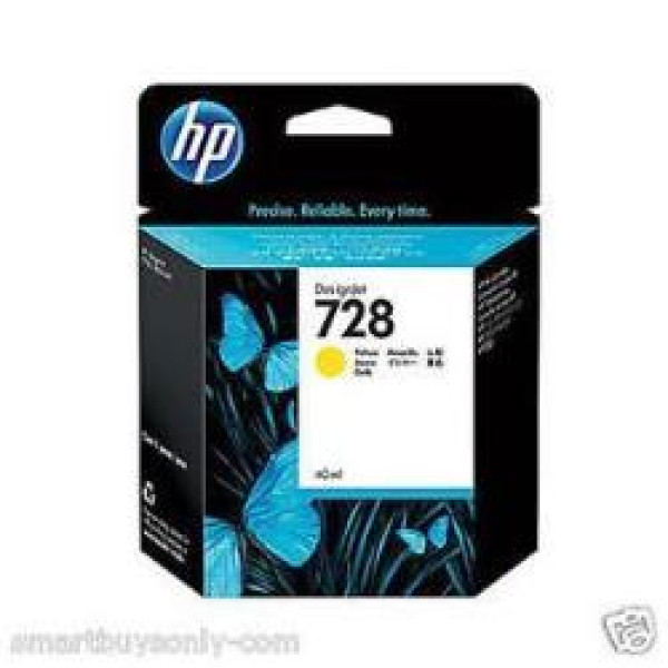 HP 728 40-ML YELLOW DESIGNJET HP 728 40-ML YELLOW DESIGNJET