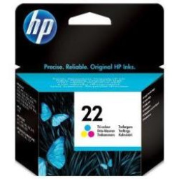 TINTA TRICOLOR HP 22 BLISTER