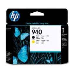 CABEZAL NEGRO Y AMARILLO HP 940