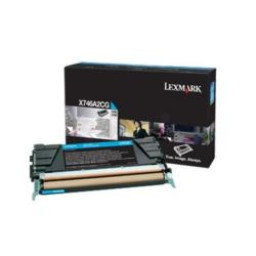 X746  X748 CARTUCHO CIAN