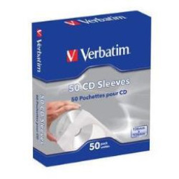 SOBRES CD VERBATIM PAPEL PK50
