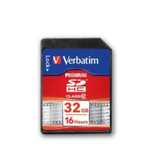 VERBATIM PREMIUM SDHC C10/U1 32GB VERBATIM PREMIUM SDHC C10/U1 32GB
