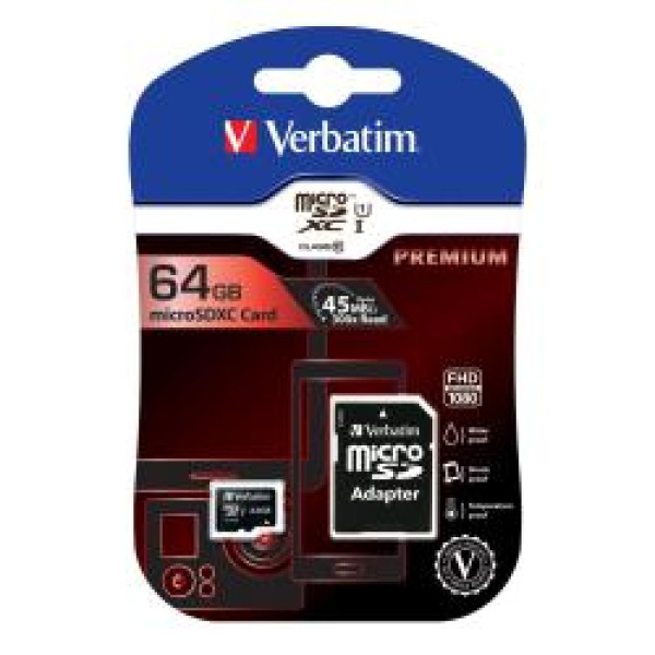 MICRO SDHC 64G CL10 ADAPTER PREMIUM MICRO SDHC 64G CL10 ADAPTER PREMIUM