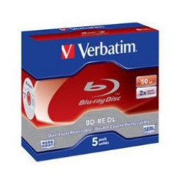 BD-RE 2X DOUBLE LAYER 50GB  PACK 5U