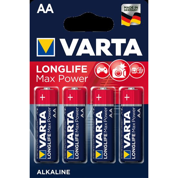 LONGLIFE MAX POWER AA BLI 4